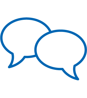 Icon Sprechblasen