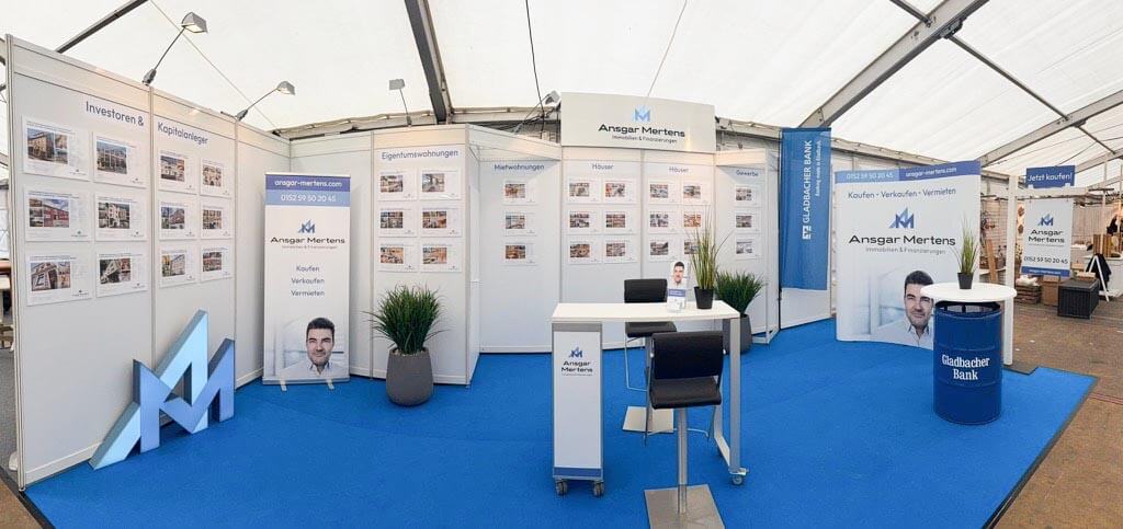 Ansgar Mertens Messestand